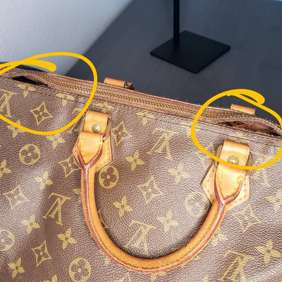 Louis Vuitton Speedy 40 - Vintage Monogram w/ Lock & Key #226 - Picture 10 of 16